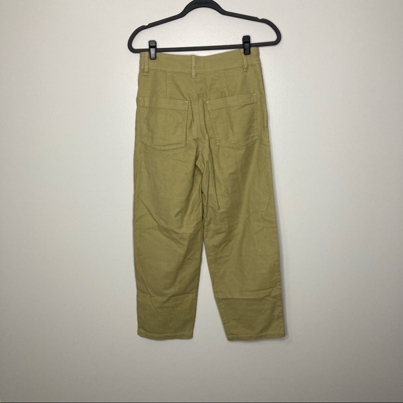 NWT MADEWELL Moleskin Pleated Balloon Pants 25 - Picture 2 of 6